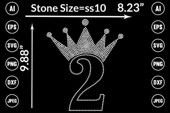 2 Birth Rhinestone Templates: A Sparkle of Creativity
