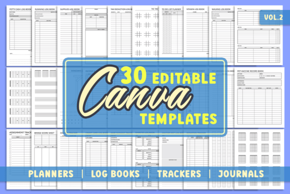 30 Editable Canva Templates for KDP #2: Your Shortcut to Publishing
