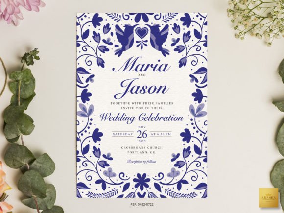 Authentic Style for Your Celebration: Mexican Wedding Invitation 24 Templates