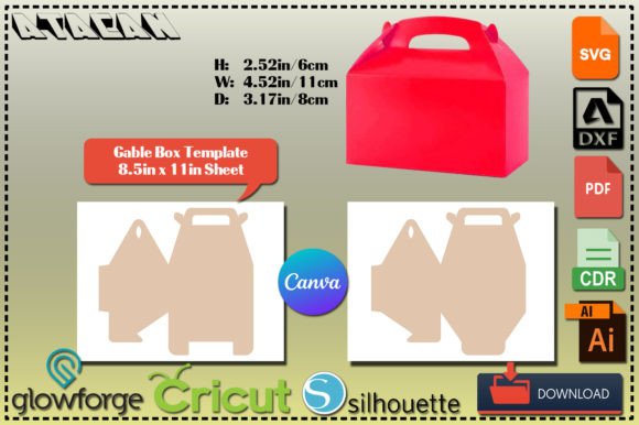 Crafting Perfect Packages: Unlocking Gable Box Templates for Your Cricut