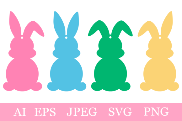 Easter Bunny Gift Tags Templates SVG: A Creative Toolkit