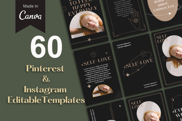 Elevate Your Brand with Pinterest and Instagram Canva Templates