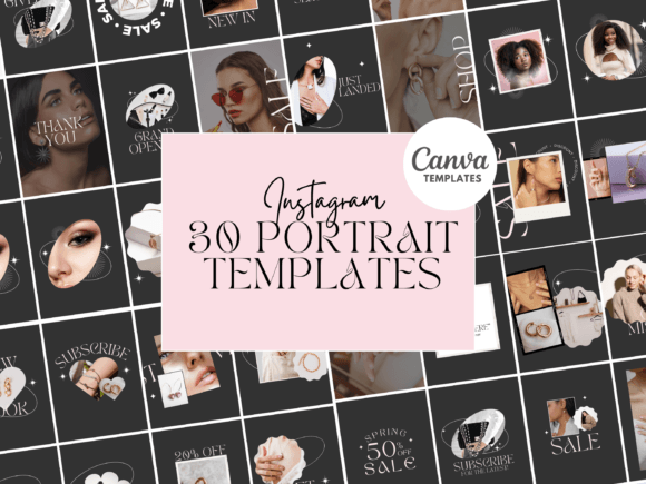 Elevate Your Feed: The Mystal Sparkling Instagram Templates