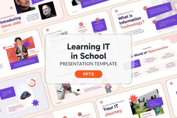 Learning IT in School: Practical PPT Templates for Tech Education