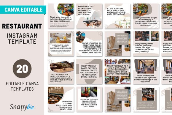 Mastering Visual Menus with Restaurant IG Canva Story Templates