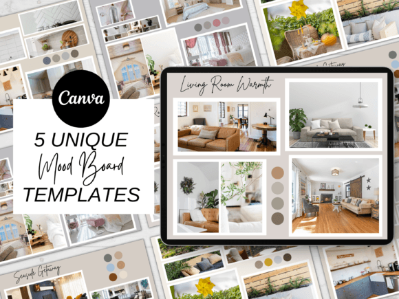 Mood Board Templates for Canva: Streamline Your Design Process