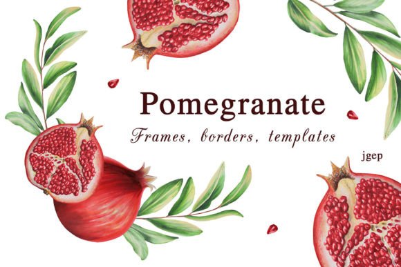 Rich Visuals: Using Pomegranate Frames for Design