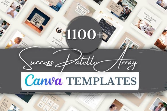 Unlock Your Brand's Potential with Success Palette Canva Templates
